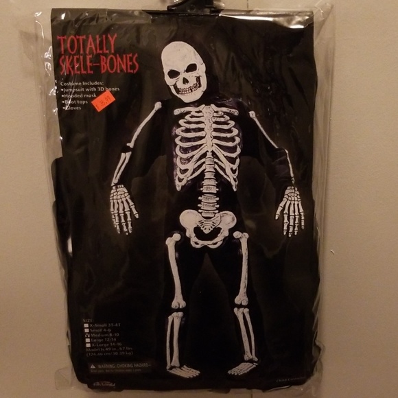 Fun World Other - Halloween Costume Skeleton Youth Size M (8-10)